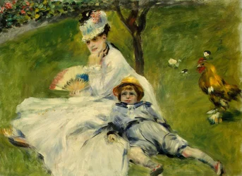 Madame Monet and her Son